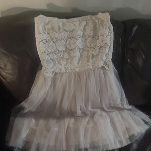 Elegant Lace and Tulle Dress